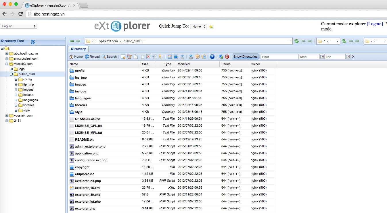 cai dat file manager buoc 3
