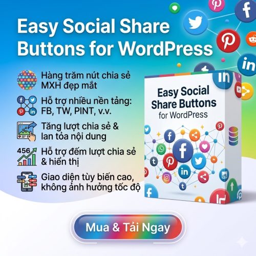 Easy Social Share Buttons for WordPress