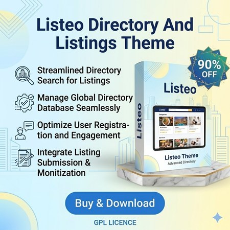 WordPress Theme & Plugin Listeo Directory And Listings Theme