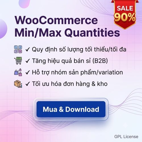 WooCommerce Min/Max Quantities